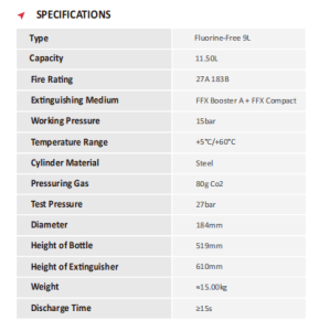 1kg powder fireextinguisher